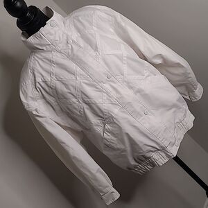 London Fog White Lightweight Jacket